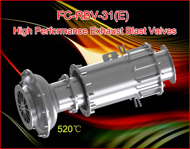 FC-RBV-31(E) High Performance Exhaust Blast Valves launched