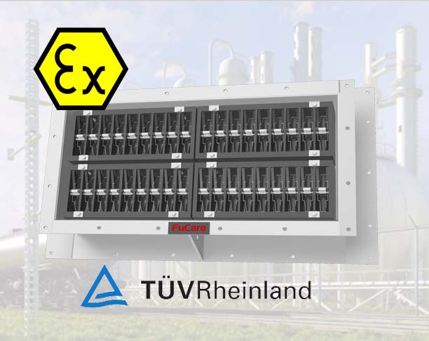 FUCARE Received TUV ATEX Cert for FC-RBV-11 