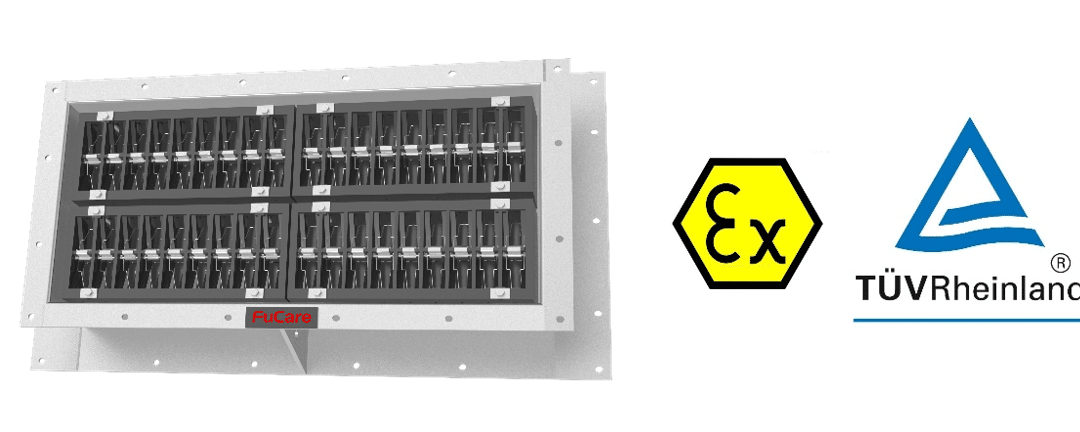 FUCARE Received TUV ATEX Cert for FC-RBV-11